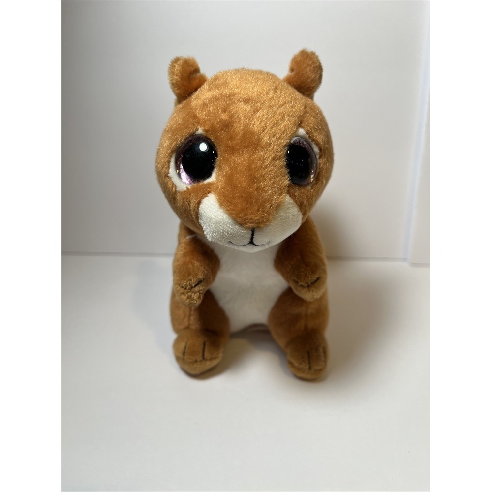 Ty Beanie Babies Squire BROWN SQUIRREL 2021 SMALL Plush Animal Toy